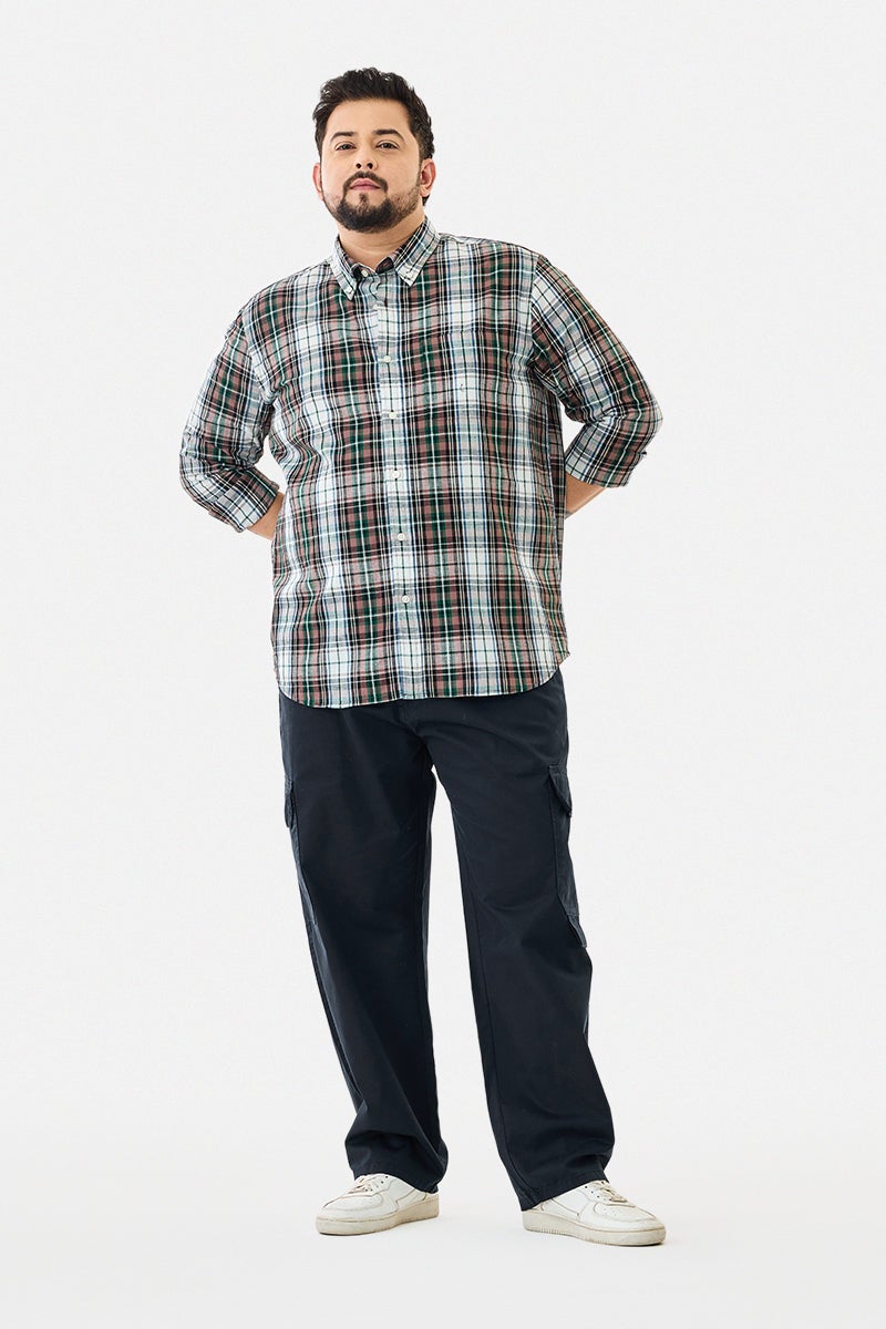 SNITCH Regular Fit Plus Size Stretch Six pockets Cargo Pants - Image 5